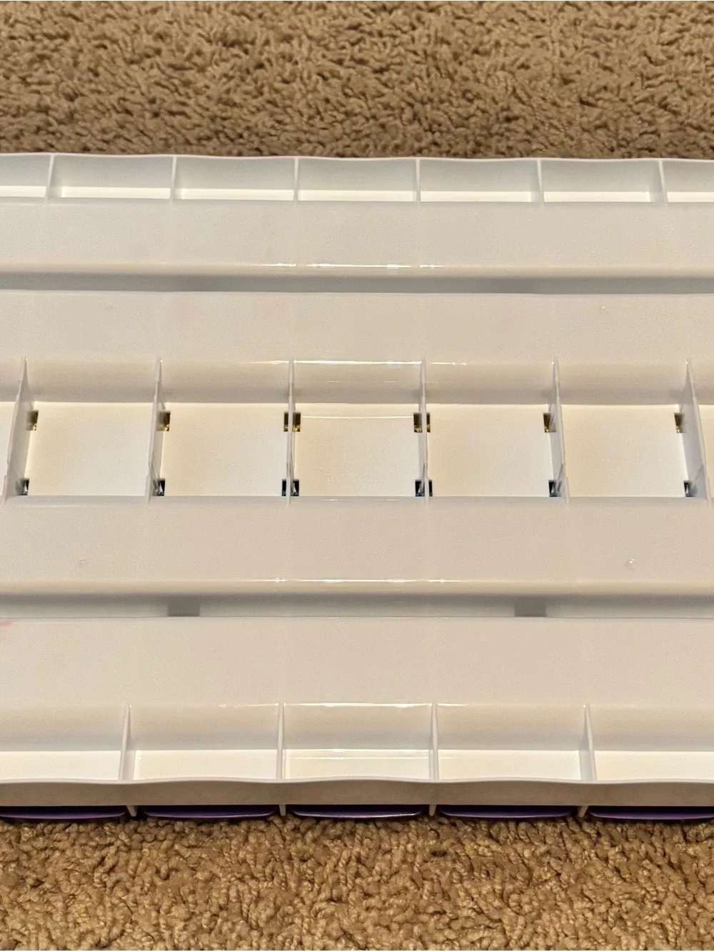 Weekly 28-Compartment Pill Organizer - Multi-Color
